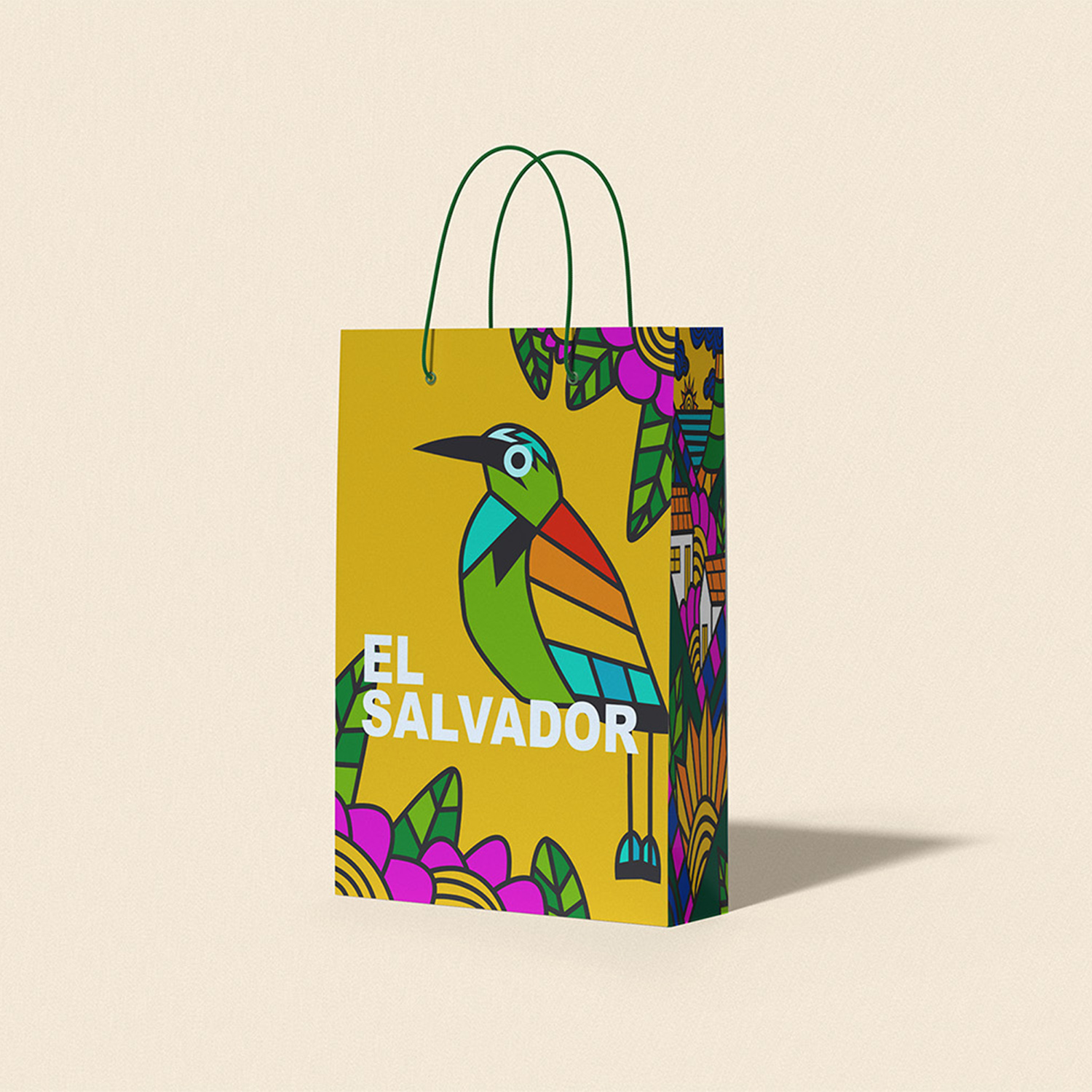 El Salvador Souvenir Bag